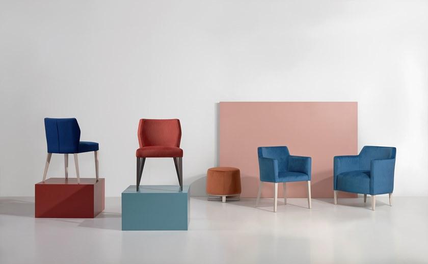 Fenabel Стул с обивкой и подлокотниками Jasy sun-id-1513117 - Вид №1