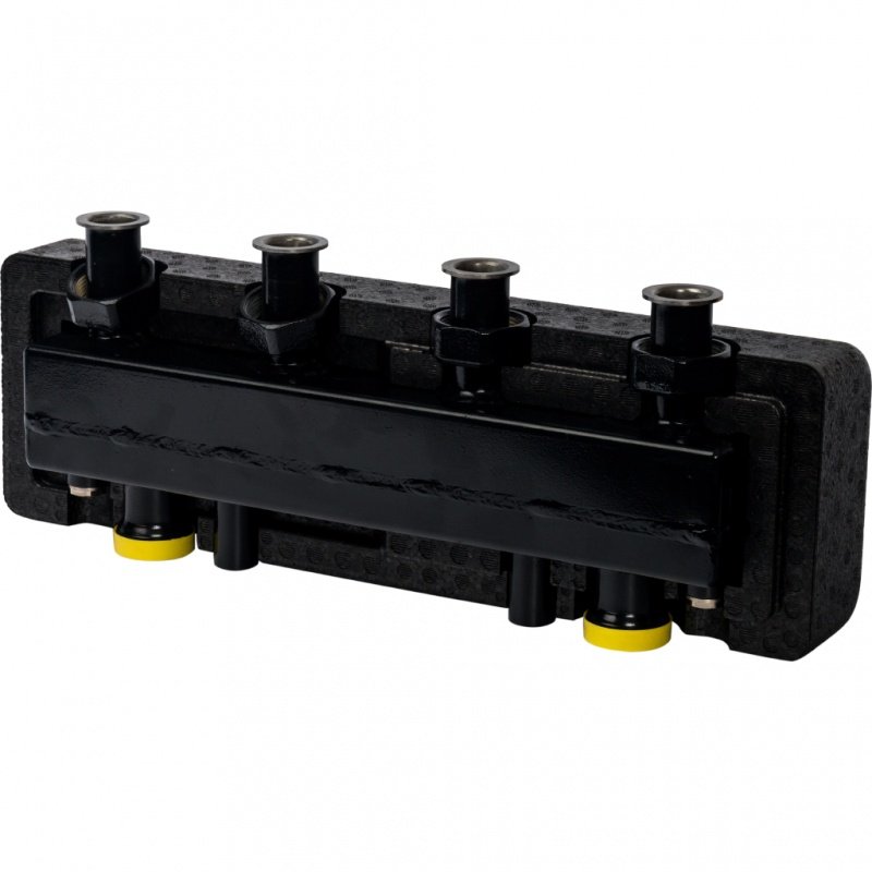 Распределительный коллектор STOUT на 2 контура DN25, с гидрострелкой, в теплоизоляции SDG0018004002 - Вид №1