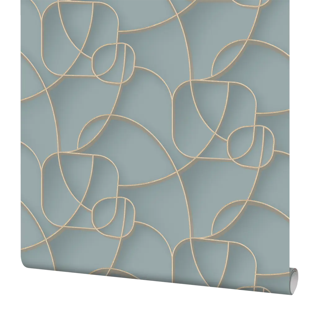 Обои флизелиновые Wall Up Simple синие 1.06 м 646146 STLM-2024881