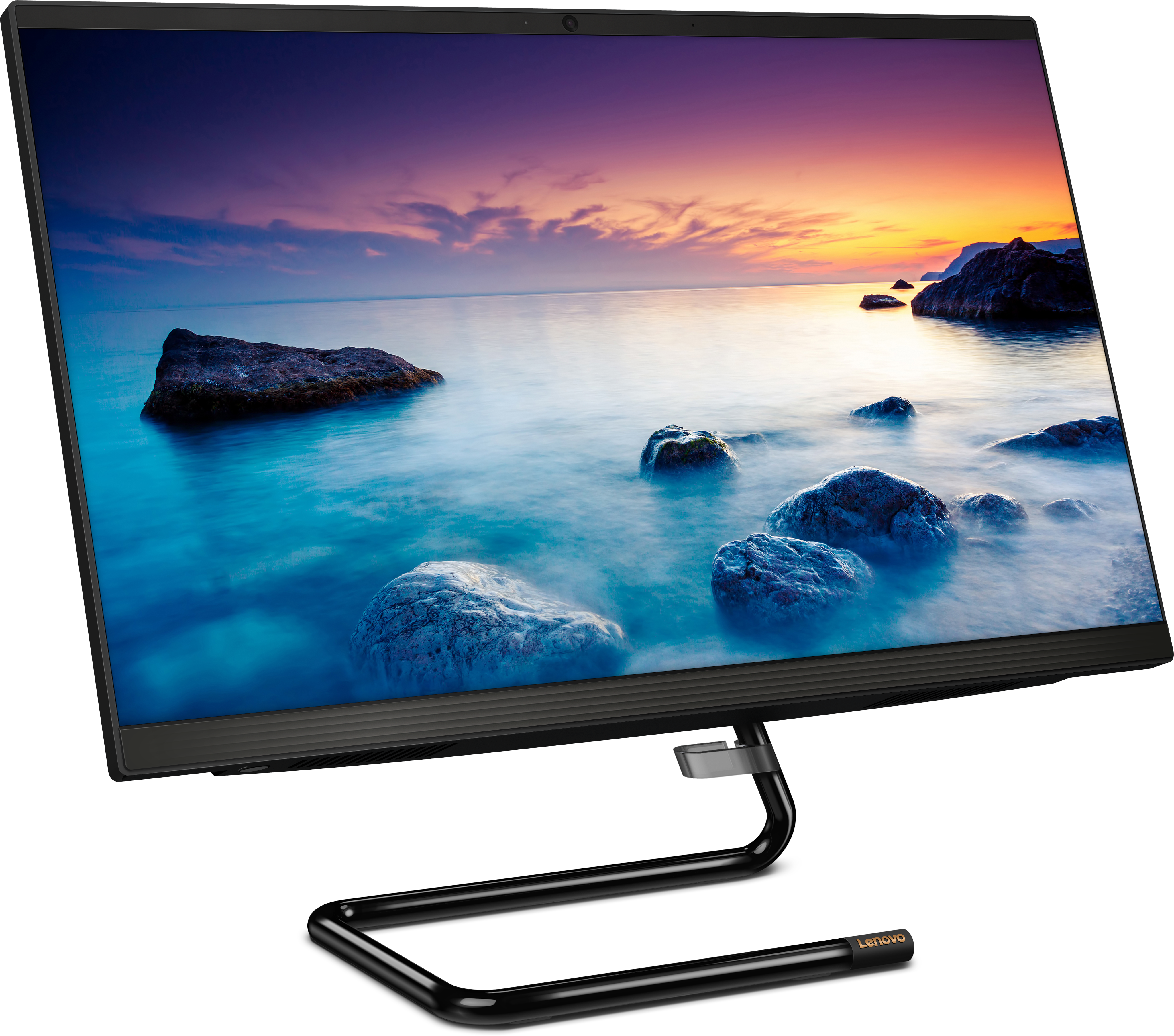 F0E800FVRK ideacentre aio a340-24iwl 23.8"(1920x1080 ips)/intel core i3 10110u(2.1ghz)/8192mb/1000gb/dvdrw/int:intel uhd graphics 620/bt/wifi/war 1y/5.87kg/black/dos + клавиатура, мышь usb Lenovo Santreyd  - Вид №5