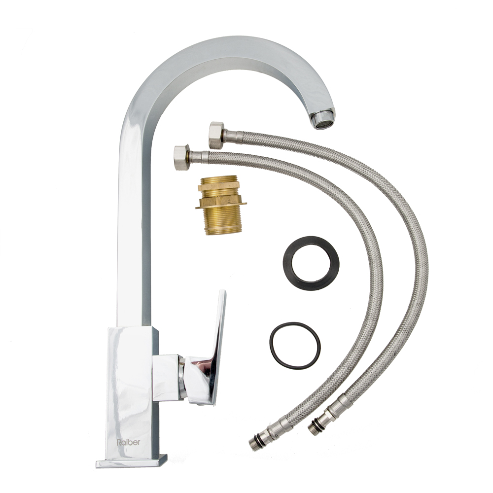 R0040 Смеситель для кухни однорычажный Raiber  - Вид №2