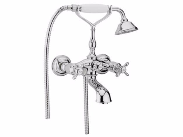 Настенный смеситель для ванны с ручным душем Galassia ETHOS ARCH-00025632 - Вид №1