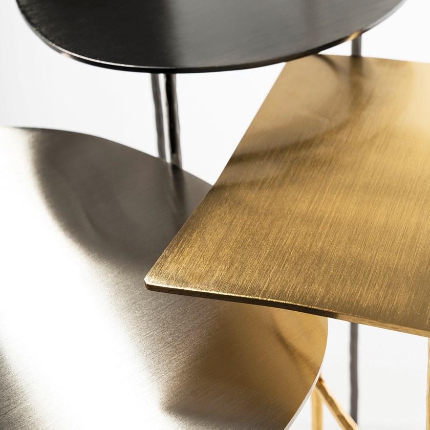 Opinion Ciatti Квадратный журнальный столик из стали и кованого железа sun-id-1463354 - Вид №10