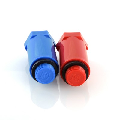 VTp.792.M.04 Комплект пробок полипропиленовых с резьбой длинных Valtec 1/2"  - Вид №2