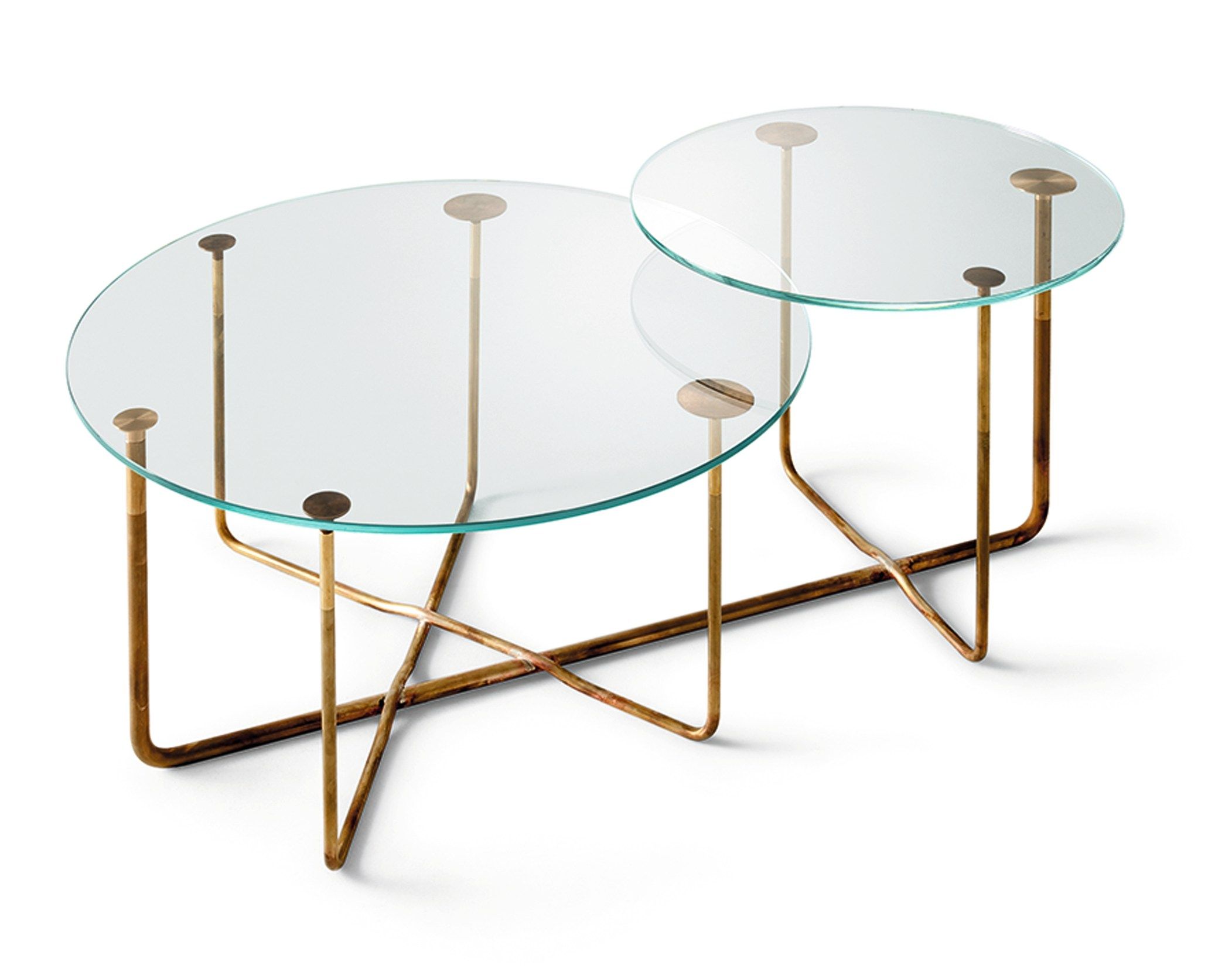 Двойной Кристалл журнальный столик Gallotti&Radice CONNECTION ARCH-00037076