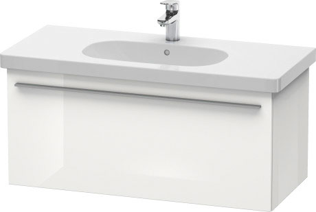 XL604904343 Тумбочка подвесная X-Large #XL6049 1000 x 458 мм Базальт матовый, декор Duravit - Вид №2