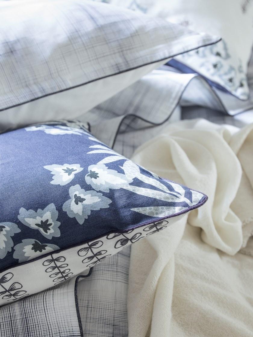 Alexandre Turpault Кровать из хлопка в клетку Empreintes sun-id-1438799 - Вид №1