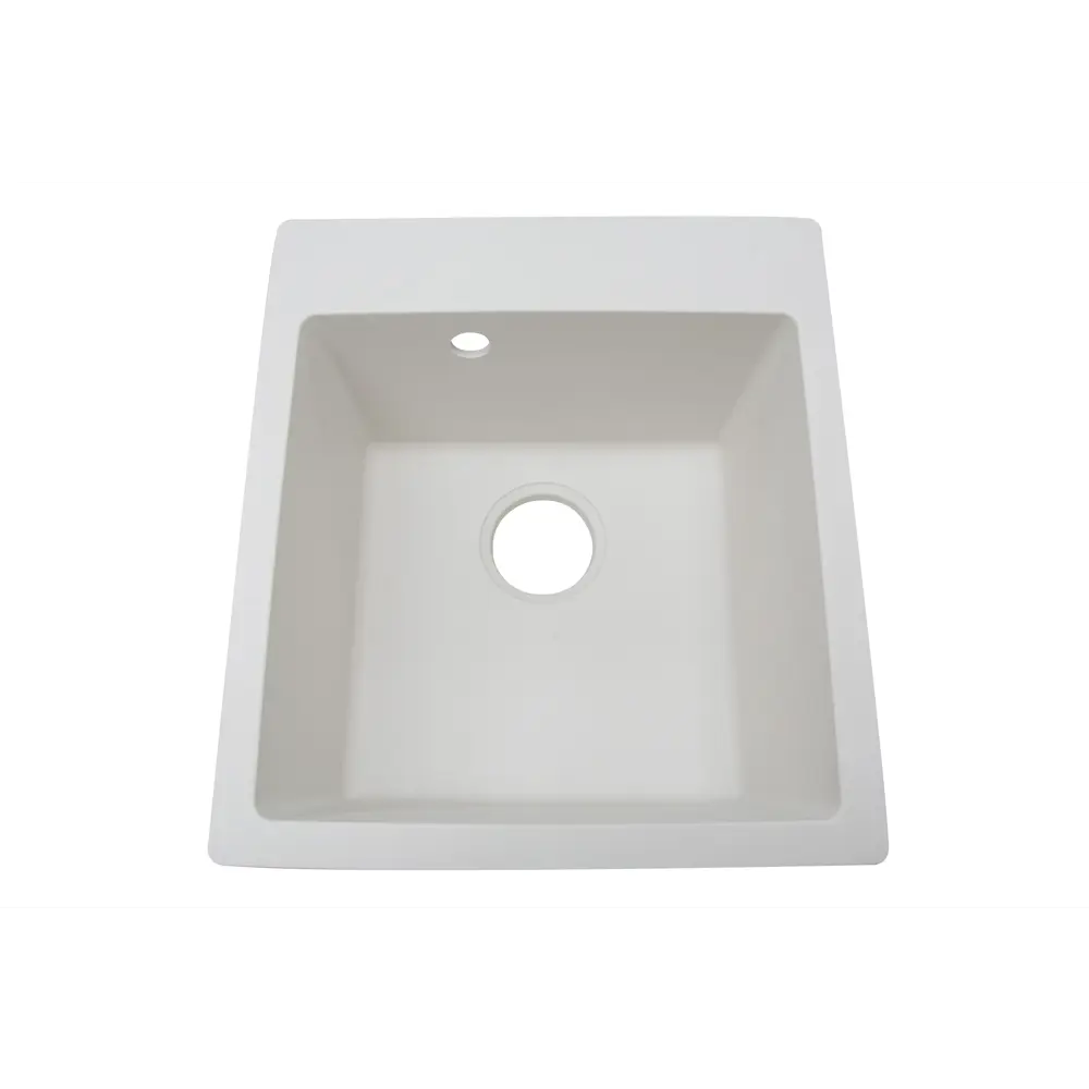 Кухонная мойка DELINIA кварцевая врезная 43×48 см цвет Жасмин 87795681 STLM-0075722 - Вид №3