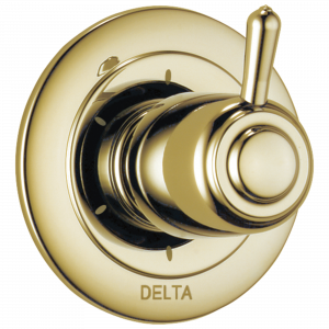 T11900-PB 3-портовая переключающая накладка с 6 позициями Delta Faucet Delta Полированная латунь