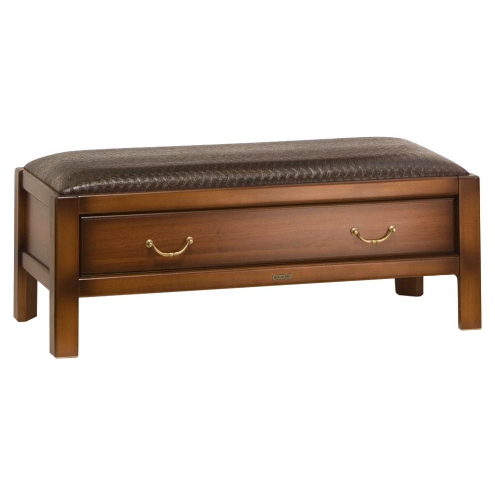 11161 Банкетка Лотос-Комби 3 Орех Шоколад BOGACHO 4627138170830