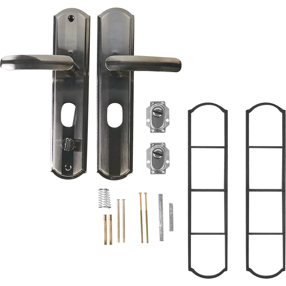 НОРА-М Ручка на планке для китайских дверей с автозапиранием 85539455 STLM-0893315 - Вид №2