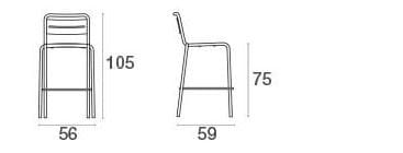 Стальной стул emu Star ARCH-00030950 - Вид №4