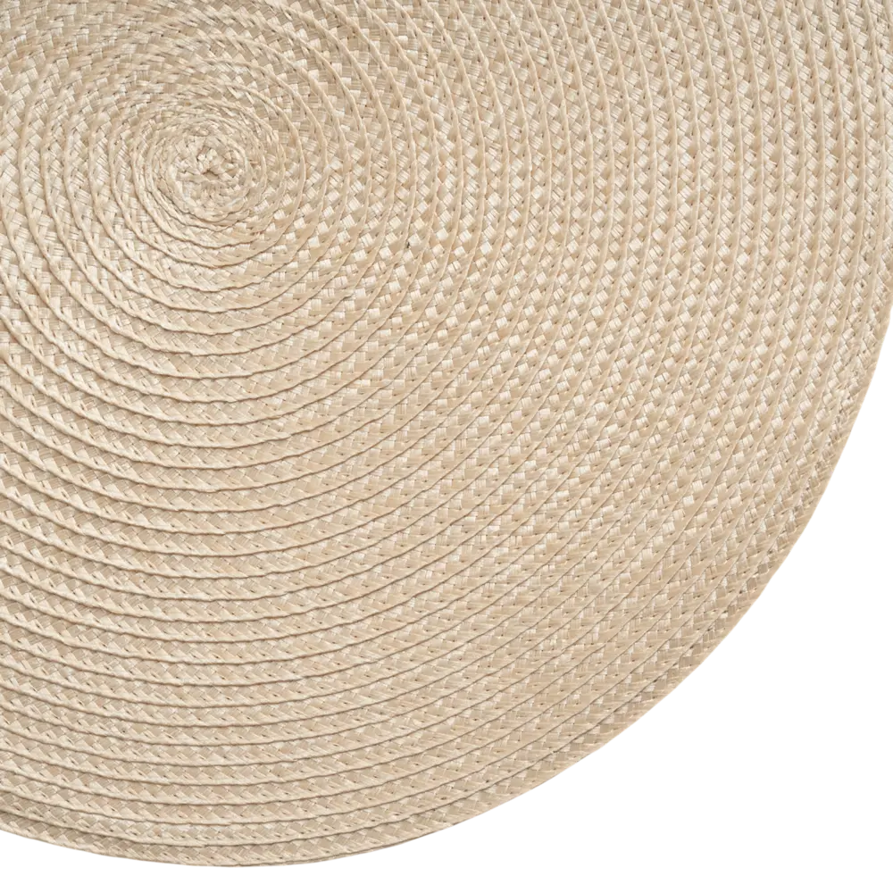 Салфетка под столовые приборы Vidage ø35 см круглая полипропилен цвет солома STLM-2207064 - Вид №2