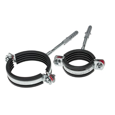 RUS.833.11 Кронштейн для труб стальной с резиновым уплотнением Valtec 3", 87–94 мм  - Вид №4