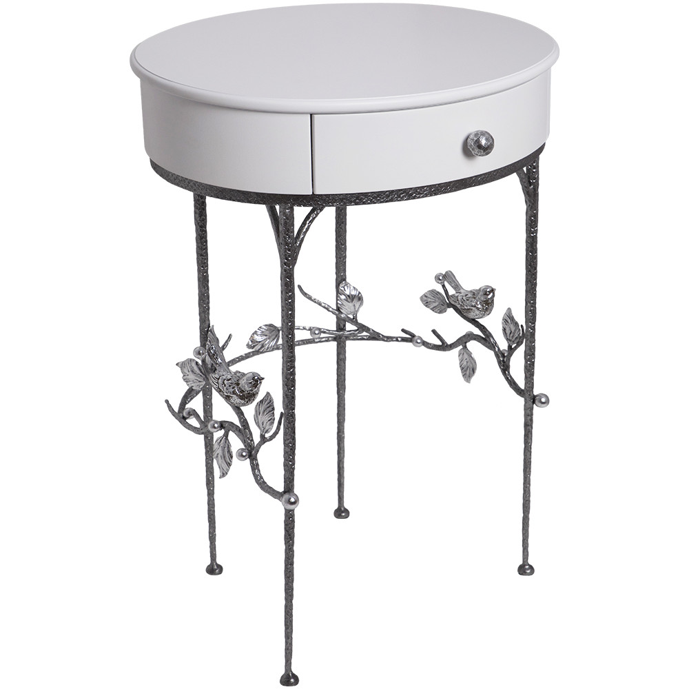 15012 Туалетный столик Терра Айс Античное серебро BOGACHO 4627196590397