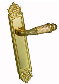 Bronces Mestre Латунная ручка на пластине Clasica sun-id-1408355 - Вид №38