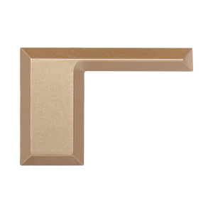 Дверная буква  «Г», 37х6х60 мм, матовое золото LJPS0079 Public Steel Россия