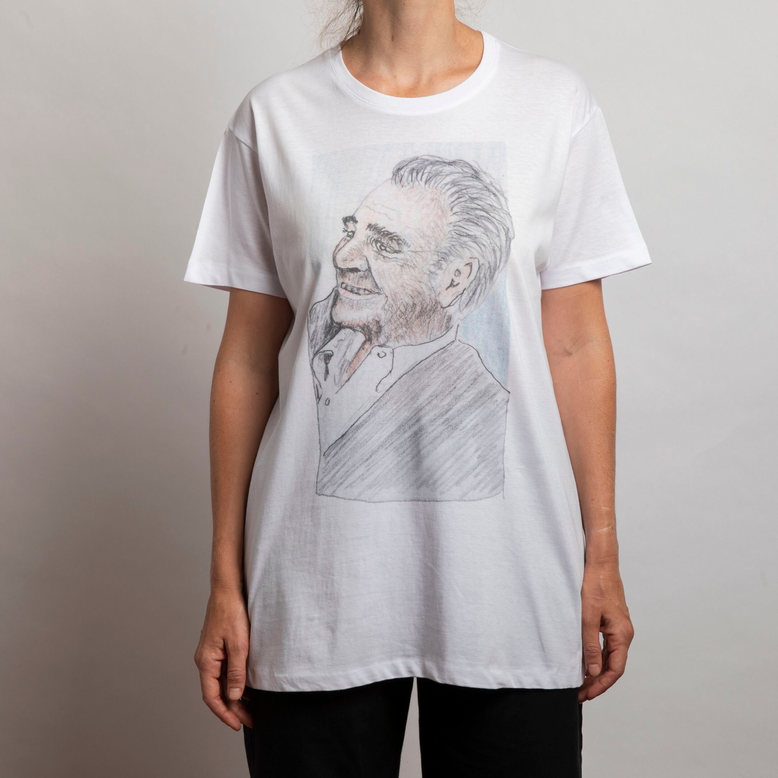 Футболка из органического хлопка с принтом isOnAir Vaghimiti ARCH-00048662 - Вид №3