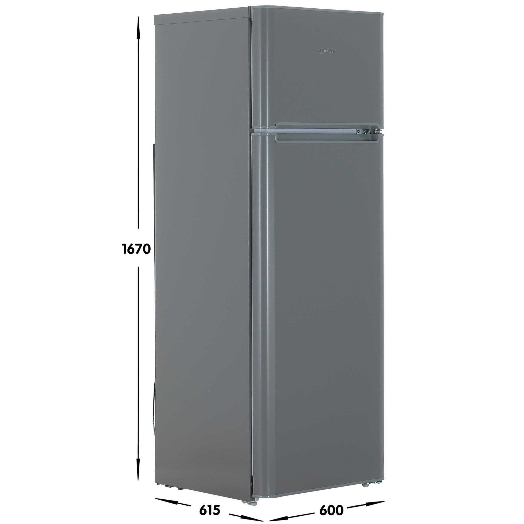 9086583 Холодильник с морозильником   Indesit TIA 16 G серебристый STDN-0066618 - Вид №6