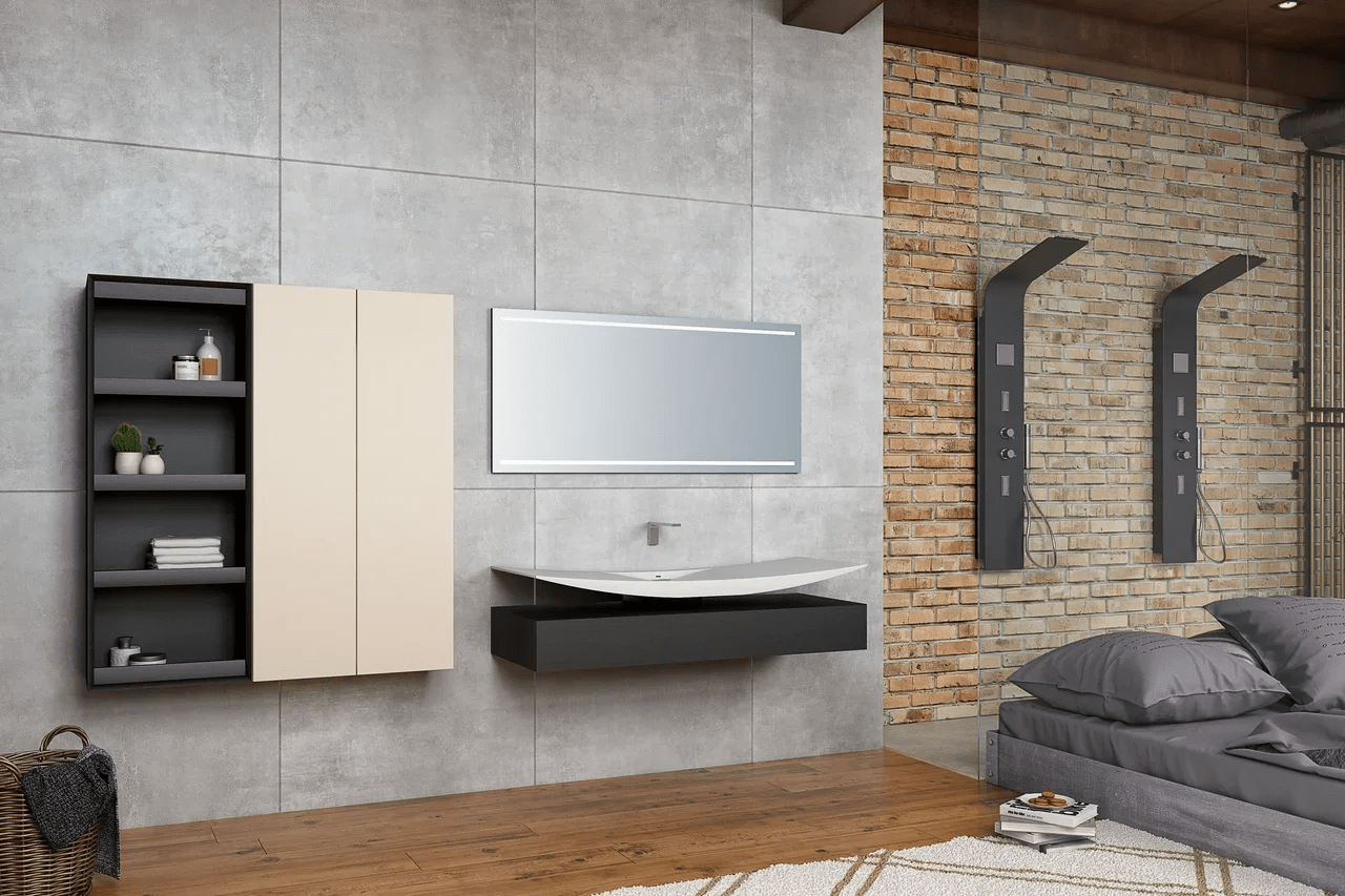 Шкаф пенал Santino 01052  Словения Kolpa-San  - Вид №2