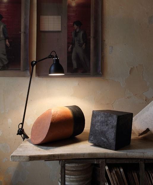 DCW éditions Регулируемая настольная лампа из нержавеющей стали с гибким кронштейном Lampe gras sun-id-1363402 - Вид №3