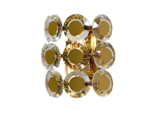 Аппликация из нержавеющей стали с кристаллами