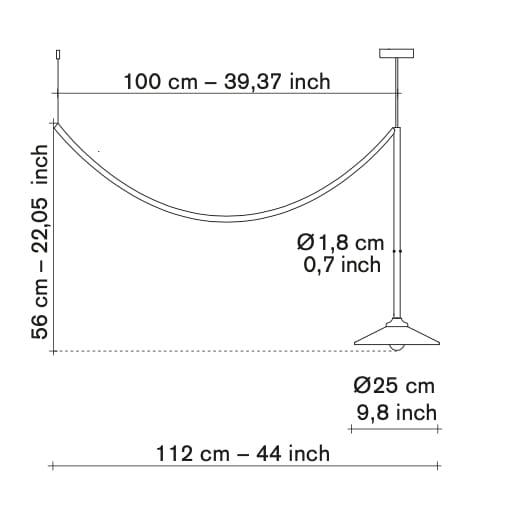 Металлический потолочный светильник valerie_objects Потолочные светильники ARCH-00091202 - Вид №17