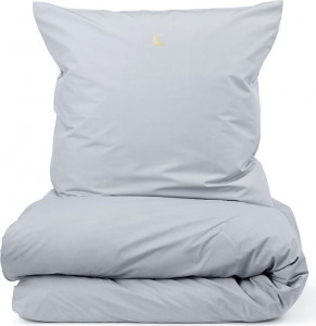 310534 Snooze Постельное белье 140x200 Dreamy Moon Cloudy Grey Normann Copenhagen