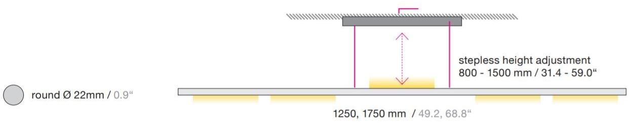 Sattler Светодиодный подвесной светильник из алюминия Palito 1545, 1546 - Вид №2