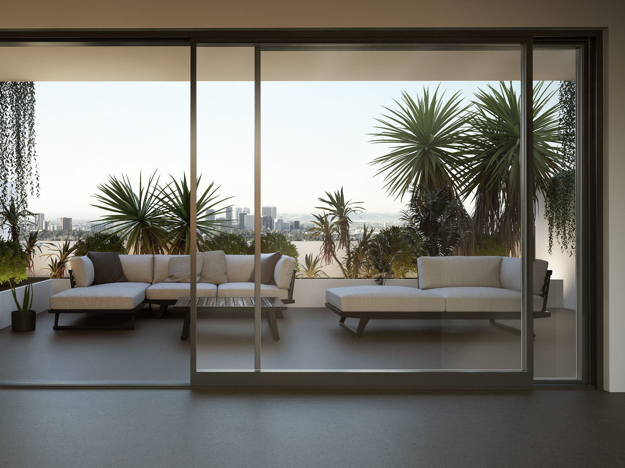 Алюминиевая раздвижная дверь-окно NURITH резюме ARCH-00108728