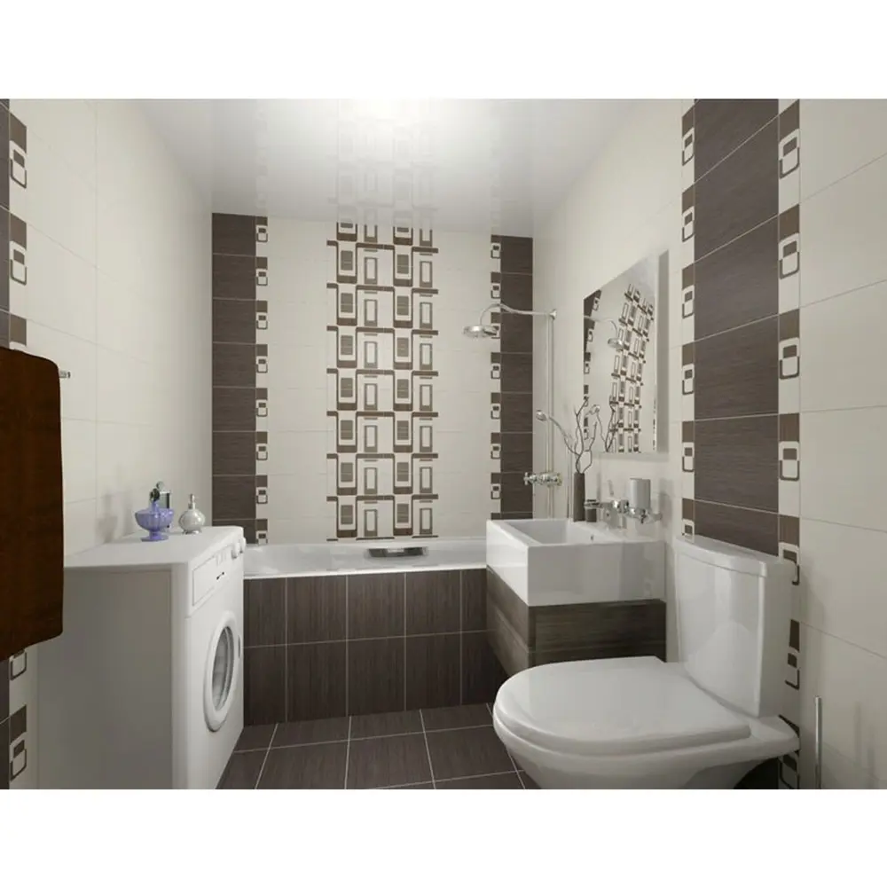 Плитка настенная Golden Tile «Вельвет» 25х33 см 1.65 м2 цвет коричневый 12827144 STLM-2007233 - Вид №3