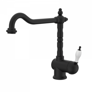 910720 PREMIUM Черный ретро носик 1866 г. Умывальник Черный GRB MIXERS