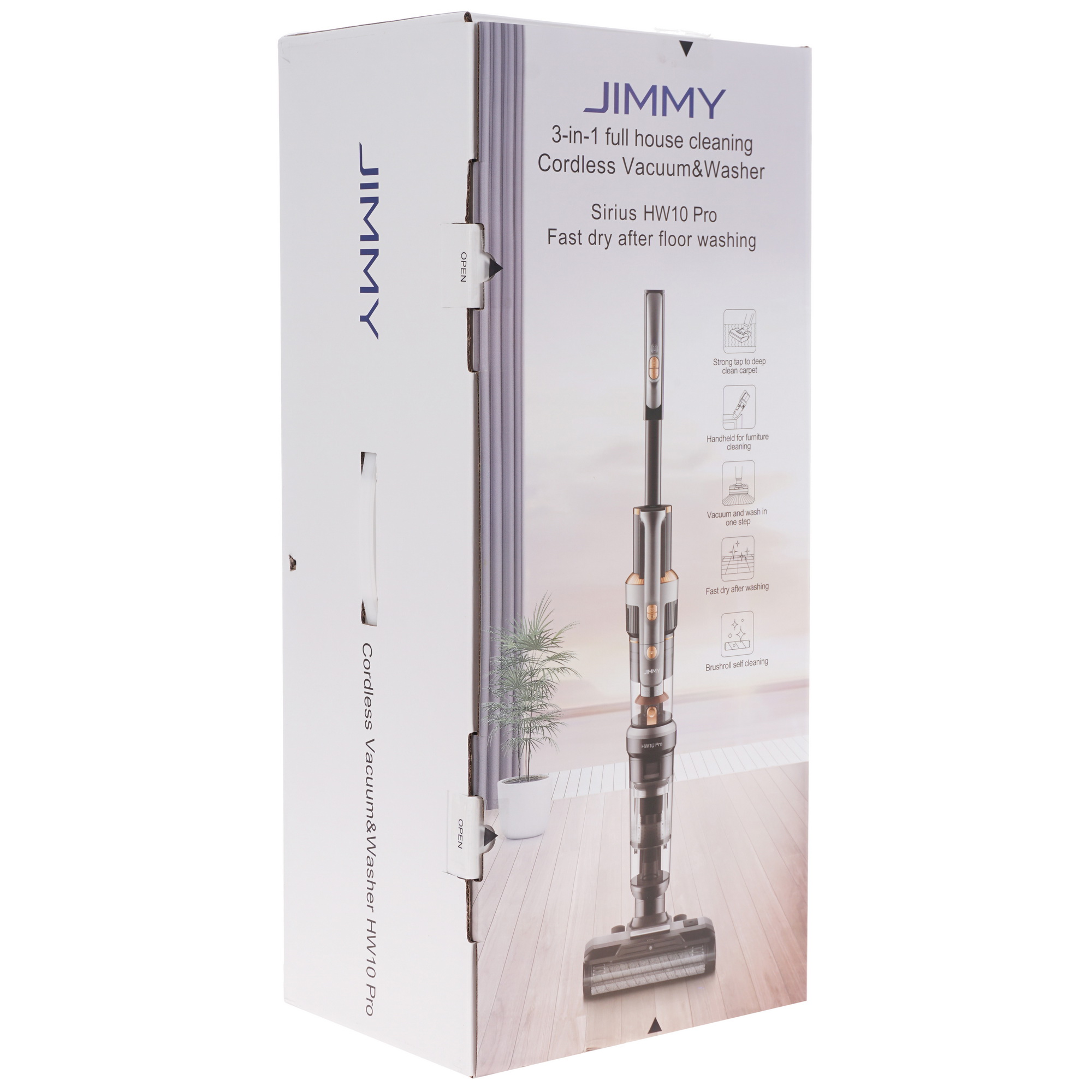 5099002 Моющий пылесос  вертикальный  Jimmy HW10 Pro  серый STDN-0132596 - Вид №18