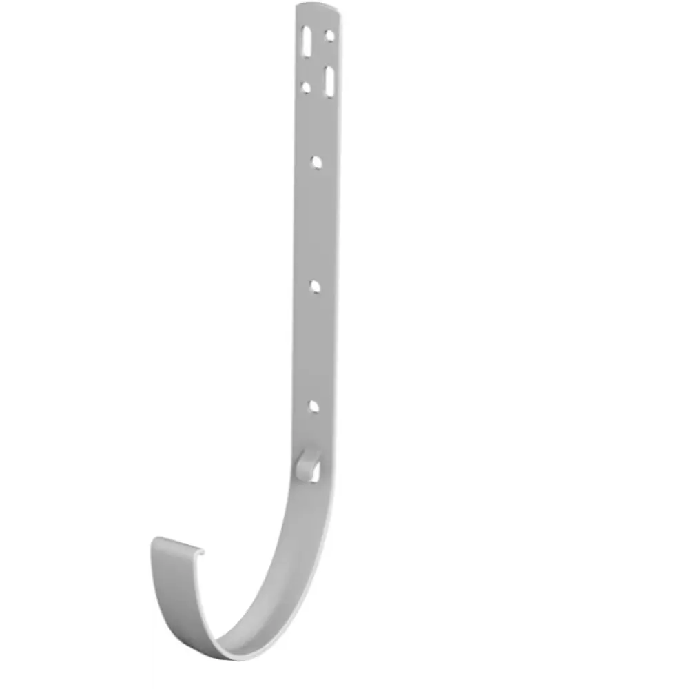 Кронштейн желоба металлический Технониколь Оптима 12.8 мм 120 мм цвет белый STLM-2050048