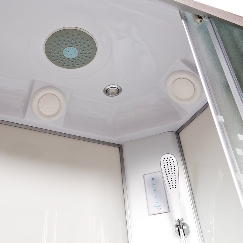 B10 BLACK Душевая кабина DETO Серия В L 920 L с гм. и эл. - Вид №4