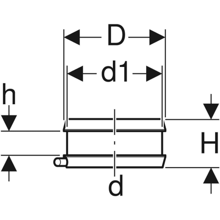 365.776.16.1 Электросварная лента Geberit для неподвижных опор Geberit  - Вид №3
