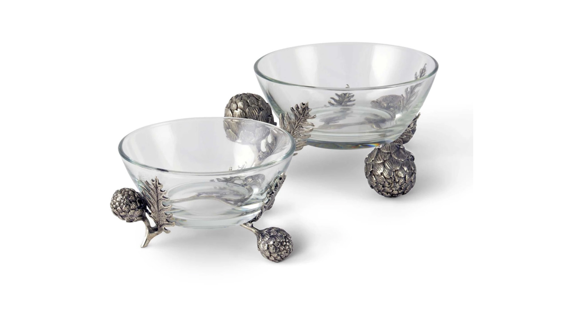 10648826 Vagabond House Конфетница Vagabond House Артишок 13см, стекло Стекло  - Вид №1