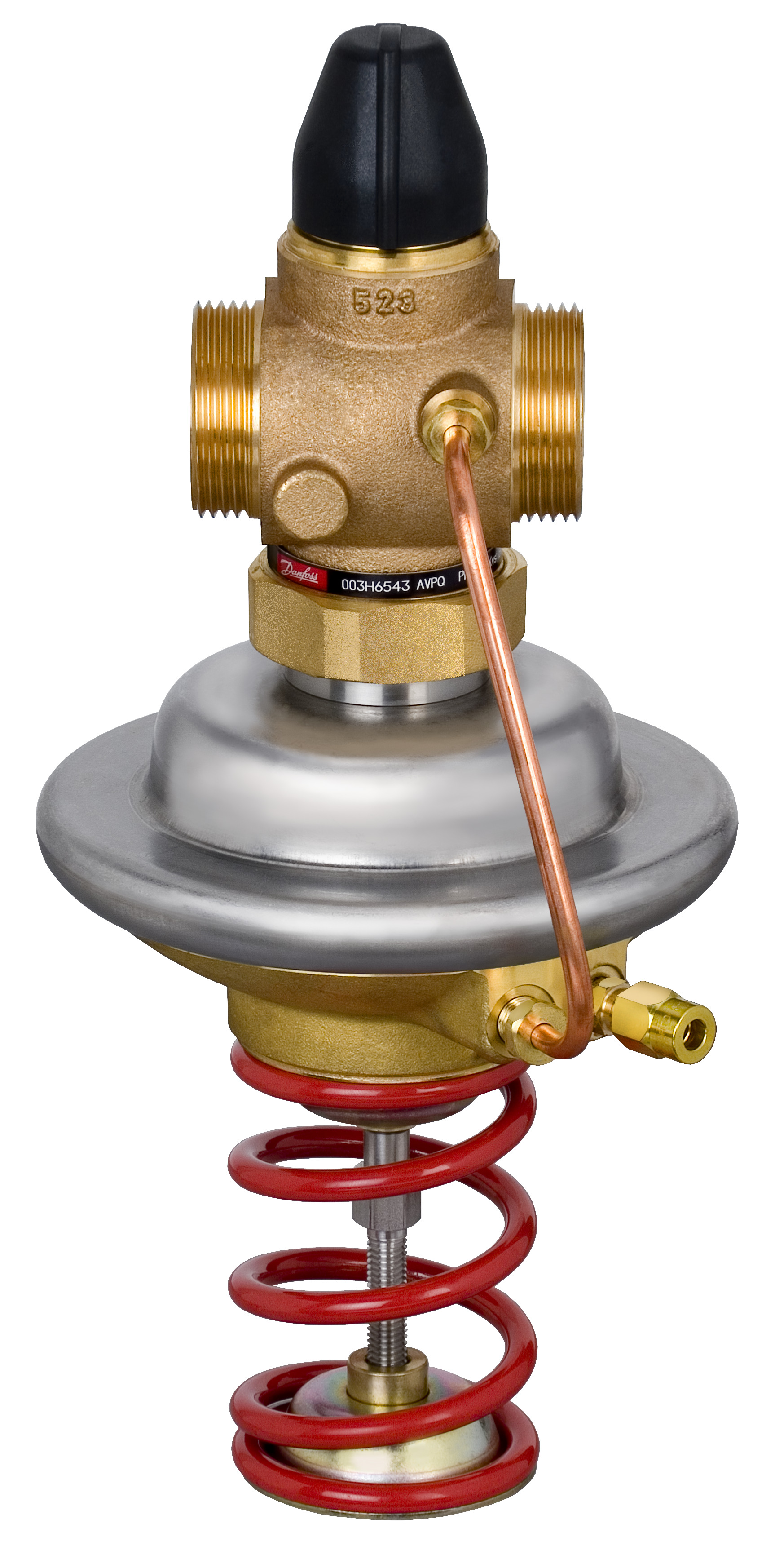 Danfoss Регулятор перепада давления AVPQ для монтажа на обратном трубопроводе РПД AVPQ PN25 40/16 /0,2-1/0,2/рез./обр 003H6537  - Вид №16