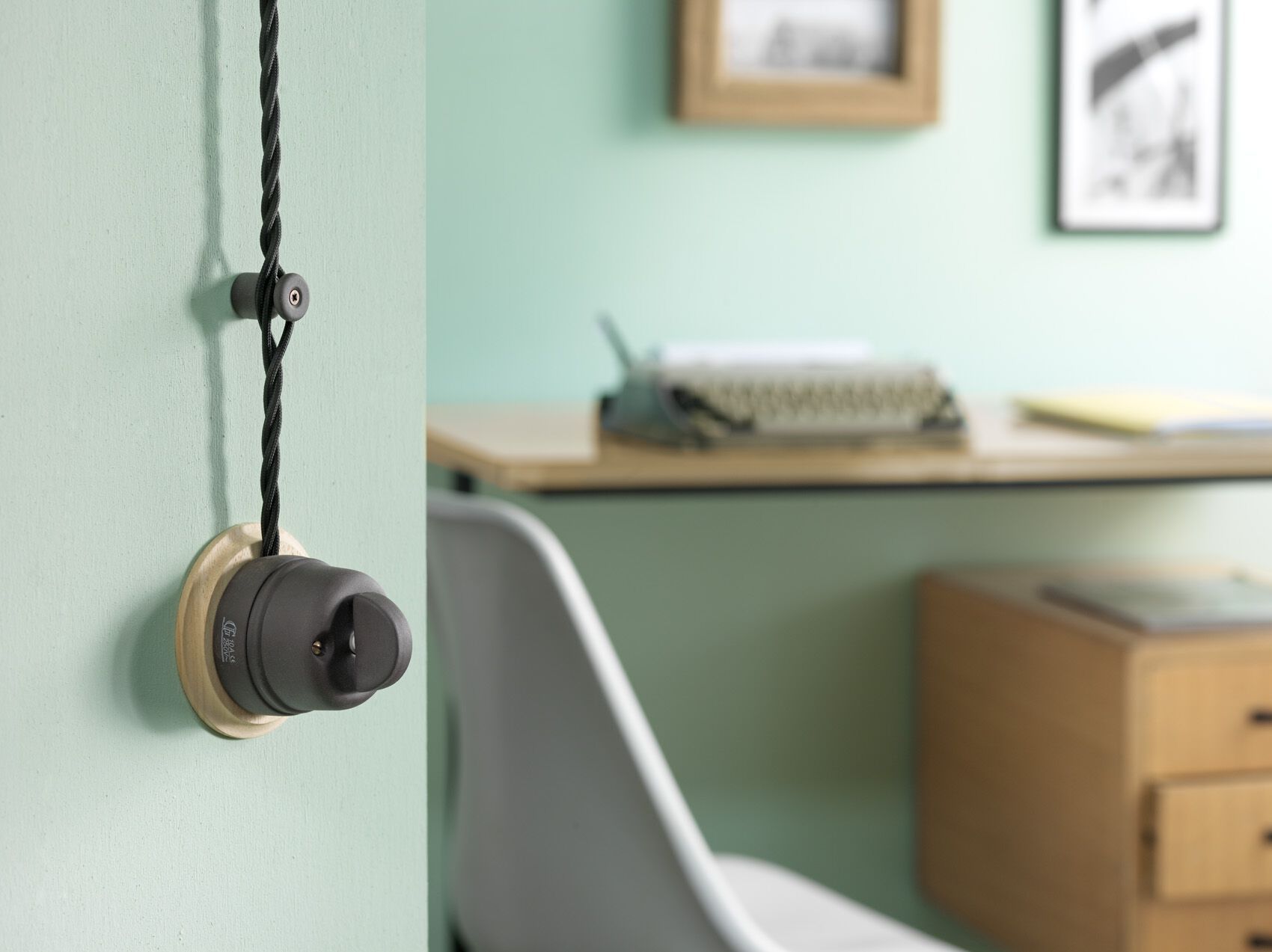 Антрацитовый фарфор гражданской серии GI Gambarelli шифер ARCH-00049214 - Вид №1