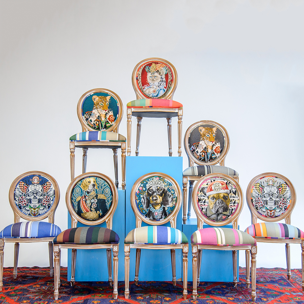 29122002 Стул «Краниум» (деним) Object Desire  - Вид №4