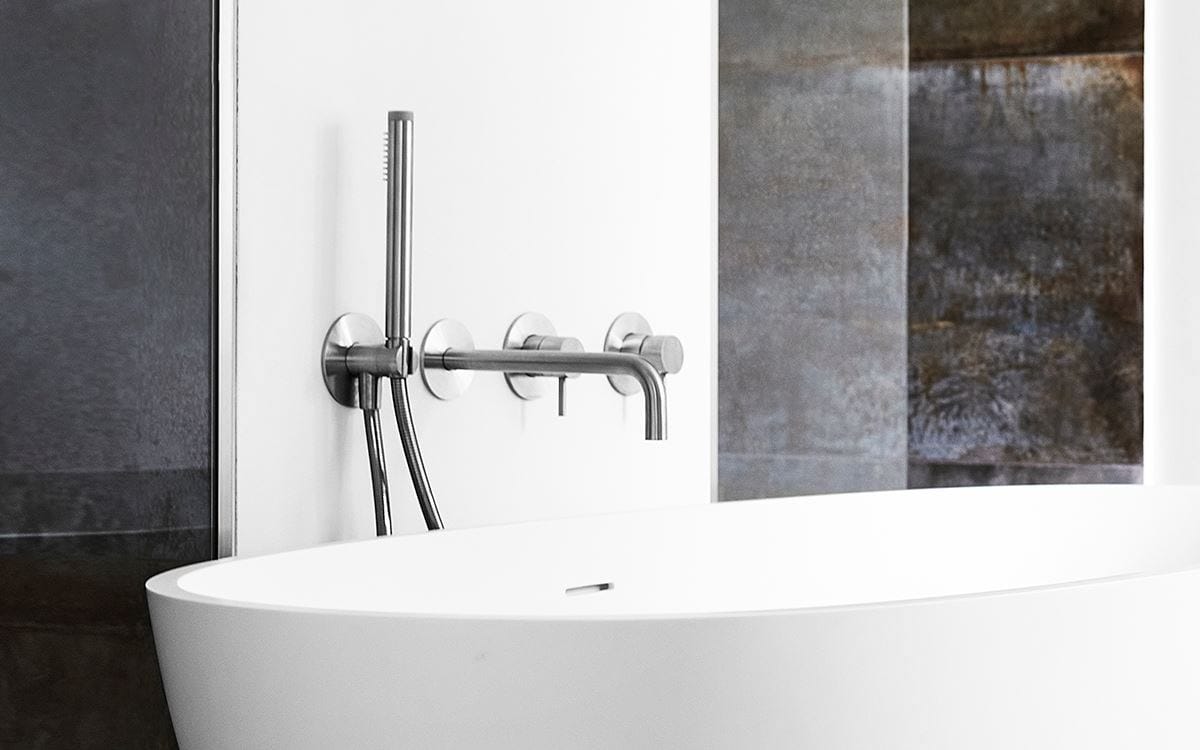 Смеситель для ванны из нержавеющей стали с ручным душем D LINE Qtoo ARCH-00082851 - Вид №6