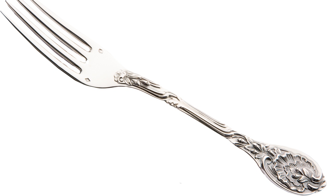 101958 Odiot Вилка столовая Odiot "Мессоне" 21,5см (серебро 925) Серебро 925 