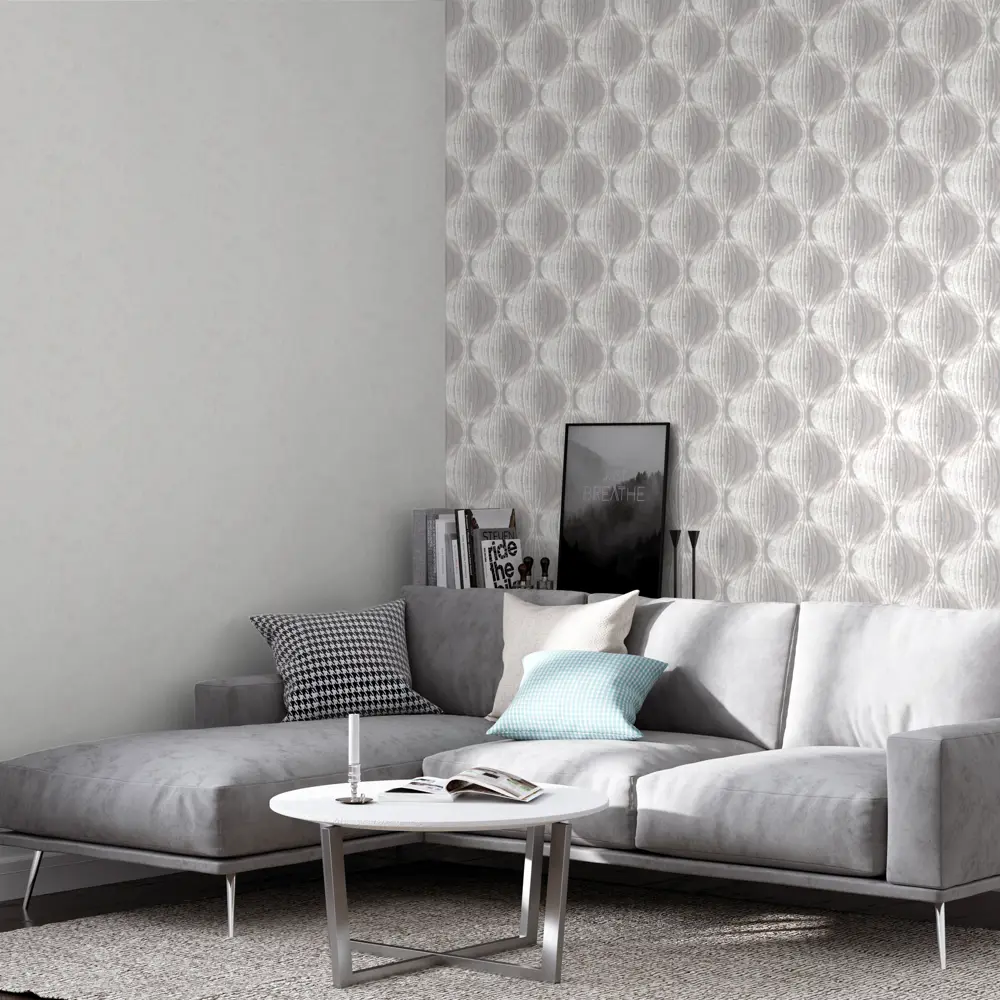 Обои флизелиновые Home Color Atmosphere бежевые 1.06 м HC71660-24 82819655 STLM-2056524 - Вид №3