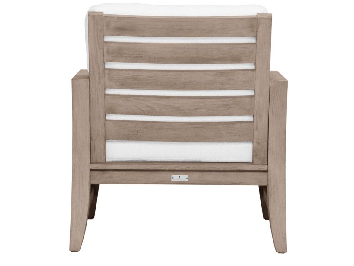 Кресло из тикового дерева с подлокотниками JANUS et Cie Relais ARCH-00040416 - Вид №1