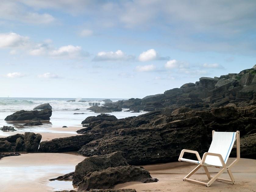 DVELAS Раскладной шезлонг с подлокотниками из ткани для парусов sun-id-1452753 - Вид №1