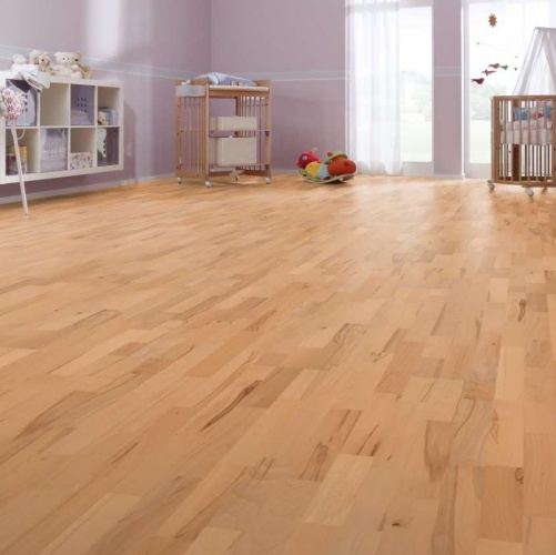 Паркетная доска Meister PС 200 Classic Дымчатый Лайвли 921 Бук Натур (Гладкая) 2400х200 мм 2300200102 - Вид №9