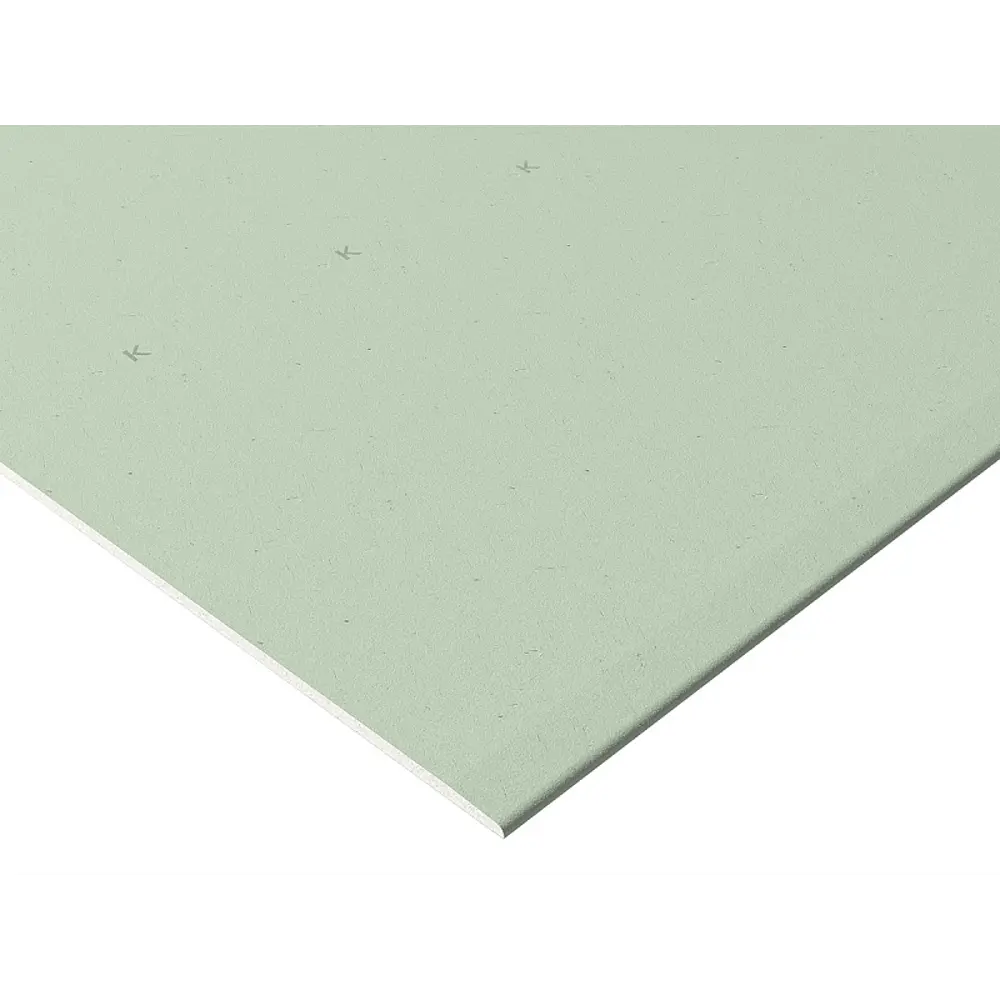 Влагостойкий гипсокартон Knauf для перегородок и потолков 1500x600 мм 16804290 STLM-1018920