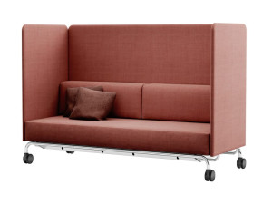 Секционный диван с высокой спинкой