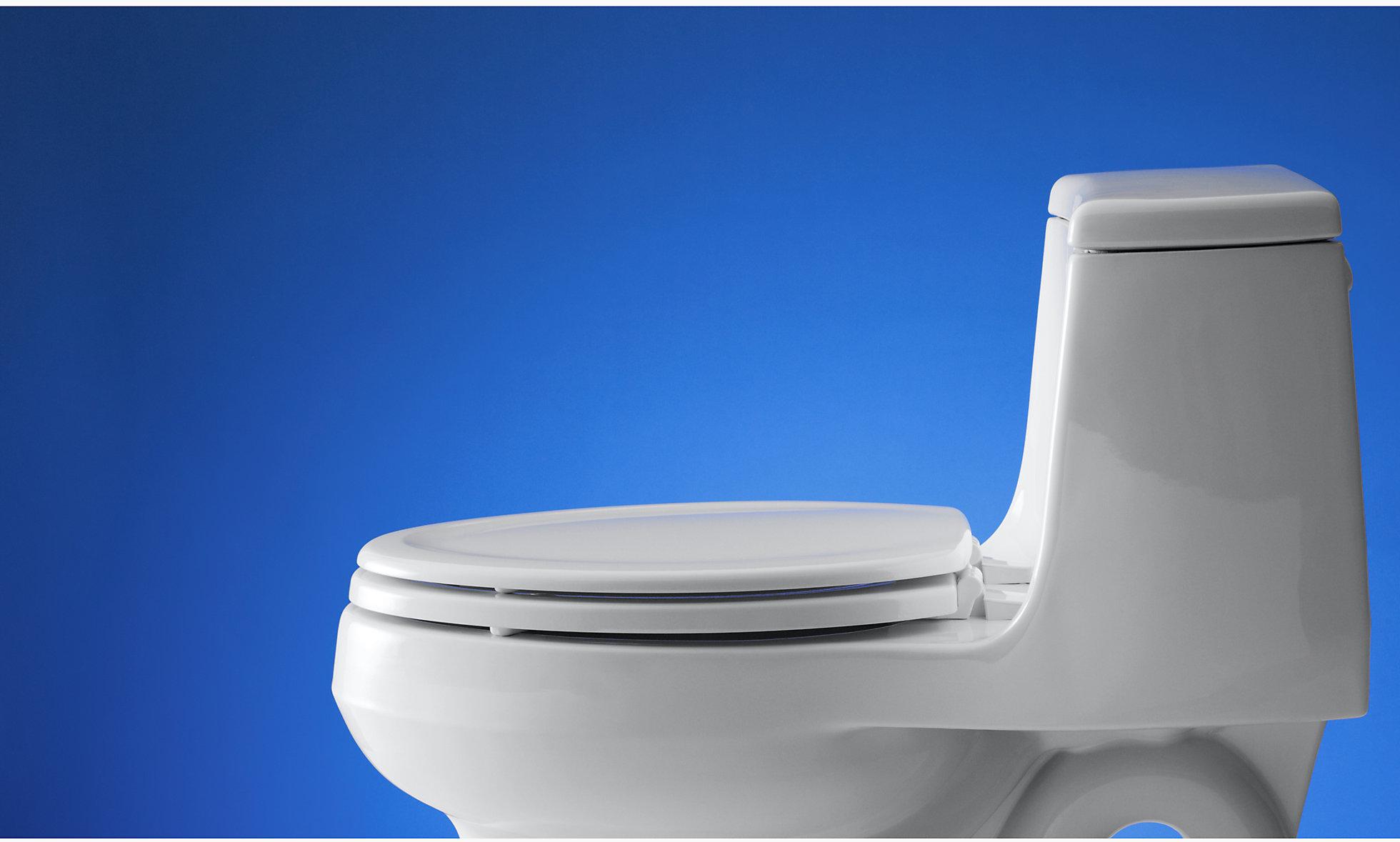 KOHLER Удлиненное сиденье для унитаза Stonewood K-4647-HW1  - Вид №4