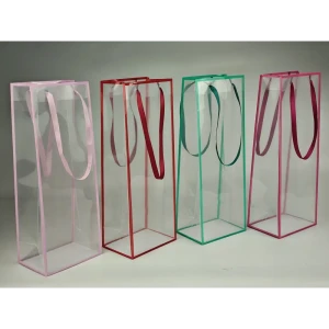 Подарочный пакет Арт и дизайн 9x34x13 см цвет в ассортименте